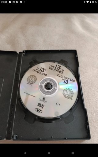 DVD El Guerrero N°13 Antonio Banderas