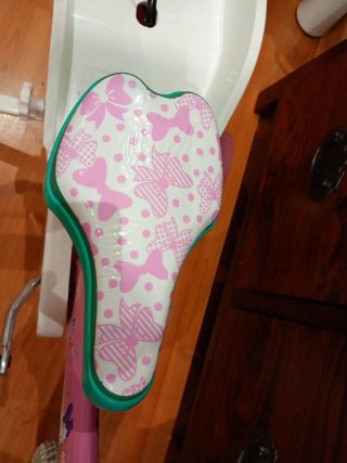 Bicicleta infantil rosa Minnie Mouse