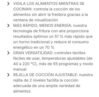 Freidora de Aire Moulinex Easy Fry Silence