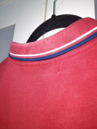 Polo Fred Perry Rojo Talla L
