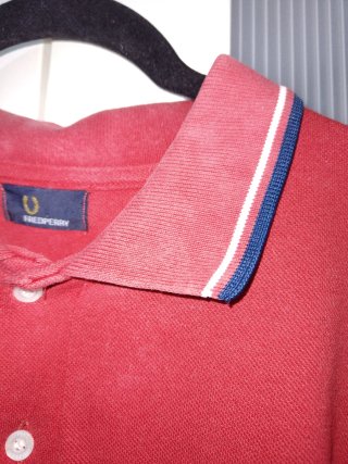Polo Fred Perry Rojo Talla L