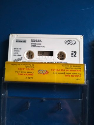 Cintas Casete Duncan Dhu y Europe de super pop