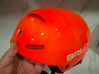 Casco Briko Naranja