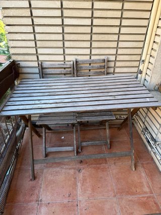 Sofa Armario Escritorio Mesa y sillas de terraza