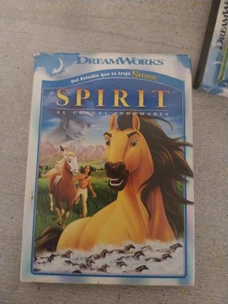 Película Spirit: El Corcel Indomable VHS