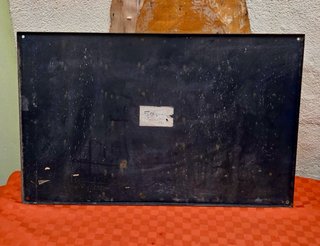 Insegna Smaltata Vintage Associazione Artigiani