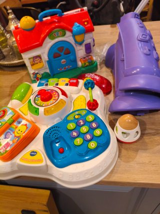 Juguete Vtech Mesita Parlanchina Bebé