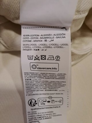 Pantalón Tejano Salsa Talla 44 Beige