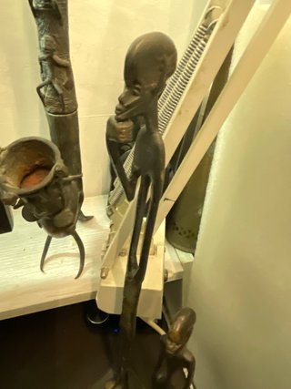 Figuras Arte Africano Metal aleacion no es hierro