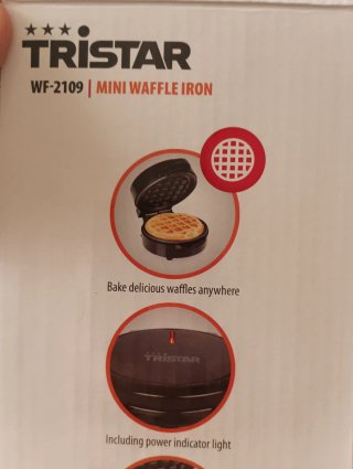 Mini Piastra per Waffle