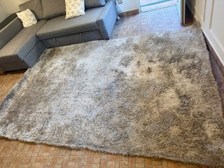 Alfombra Grande Beige y Marrón 200x300