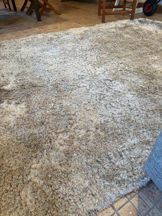 Alfombra Grande Beige y Marrón 200x300