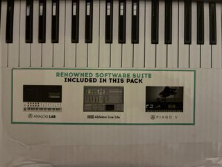 Teclado Controlador MIDI - Arturia KeyLab 61 mkII