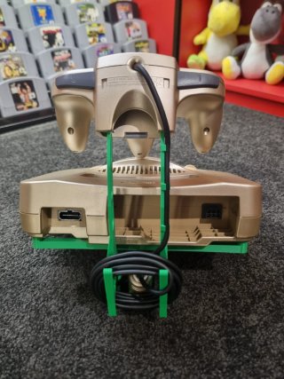 Soporte de exposición para Nintendo 64 y mando