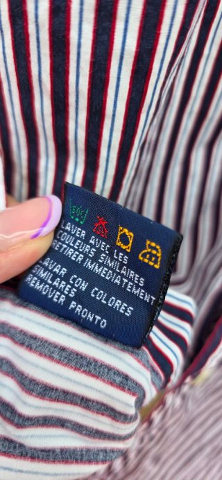 Camisa Tommy Hilfiger Rayas M