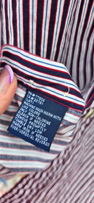 Camisa Tommy Hilfiger Rayas M