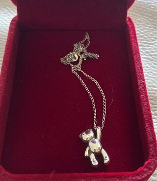Colgante Oso Plata