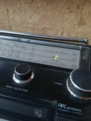 Radio Cassette Vintage Philips Spatial Stereo 508