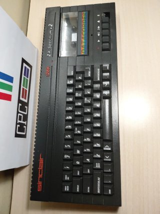Ordenador Sinclair 128K ZX Spectrum +2