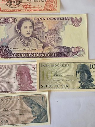 Lotes de Billetes Indonesia Varios