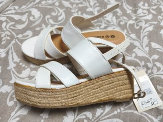 Sandalias INSIDE blancas talla 39
