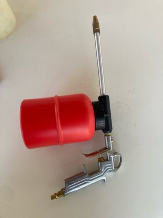 Pistola limpieza motor/coche con depósito