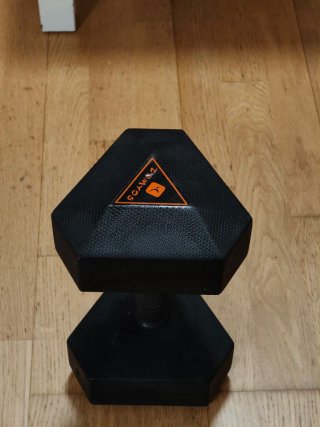 Mancuerna Domyos 15 kg Hexagonal