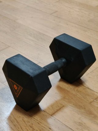 Mancuerna Domyos 15 kg Hexagonal
