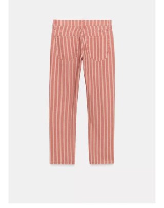 Pantalón Zara rayas rosa