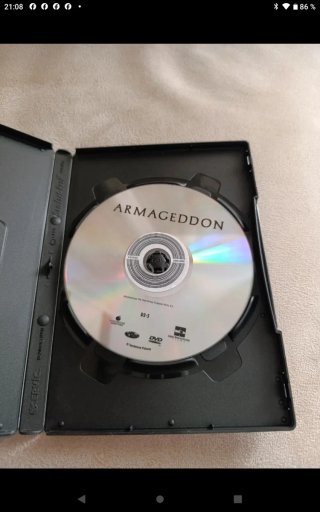 DVD Armageddon Bruce Willis Jerry Bruckheimer