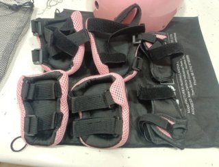 Kit Protección Patines/Patinete/Bici Rosa