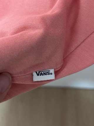 Camiseta Vans Rosa/Naranja Talla M Mujer