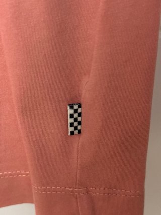 Camiseta Vans Rosa/Naranja Talla M Mujer