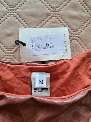 Costume Matinée oro rosa tg M