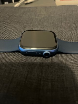 Apple Watch Series 7 45mm azul+2 cables cargador.