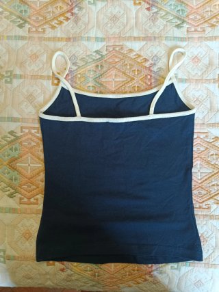 Top Bershka azul talla S