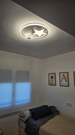Lámpara infantil estrella
