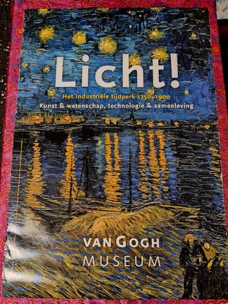 Cartel Van Gogh Licht! Starry Night Rhône