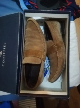 Zapatos Hombre Corte Fiel Talla 41 Marrones