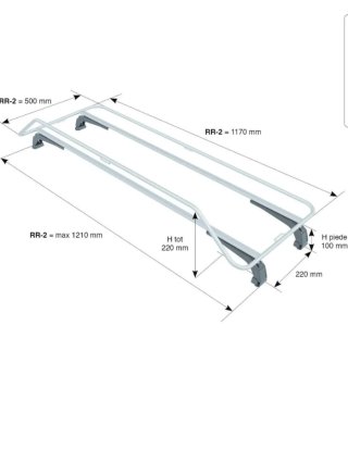Portapacchi Lampa Acciaio Inox N70012