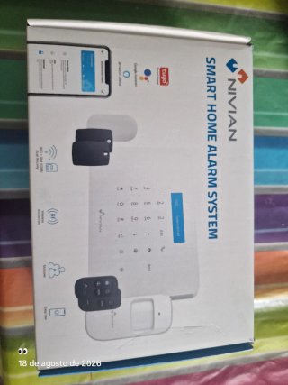 Alarma Nivian protege tu casa negocio etc.
