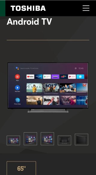 Televisor Toshiba Android TV 65
