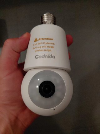 Cámara Seguridad Codnida 2K Bombilla