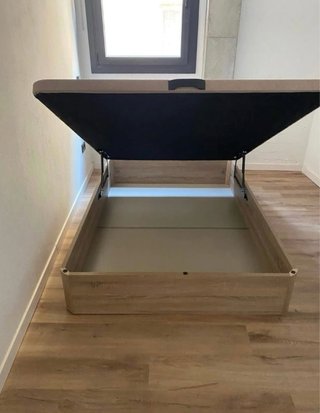Canapé abatible de madera