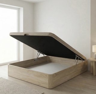 Canapé abatible de madera