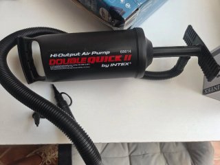 Inflador de aire INTEX Double Quick II