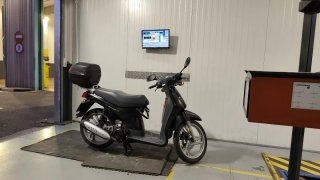 Honda Scoopy 100 Negra como nueva
