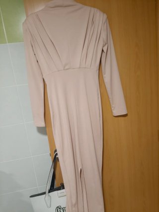 Vestido de evento rosa