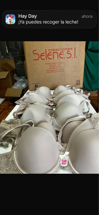 Lote Sujetadores Selene Beige/Blanco