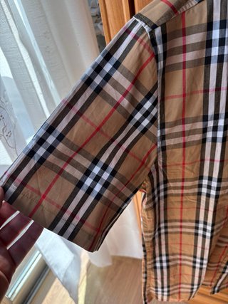 Camisa Burberry cuadros Talla S